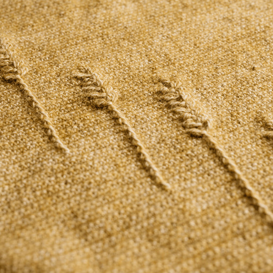 Heart of Gold - Trekantsjal med strukturmønster
11