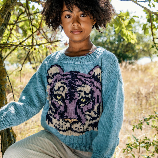 Candy Tiger - Børnesweater
2