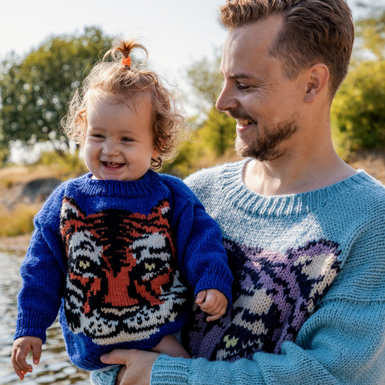 Icon Tiger - Børnesweater
2