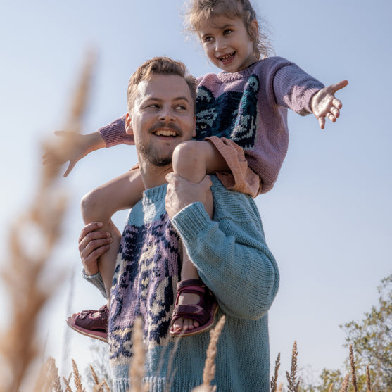 Mint Tiger - Børnesweater
3