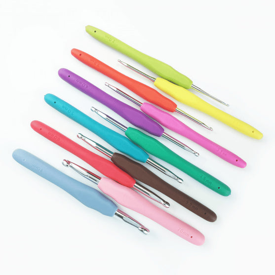 Easy Touch Hæklenålesæt - 11 størrelser - Hobbii
4