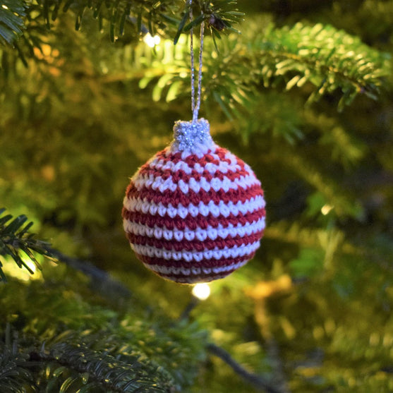 Hæklede julekugler
4