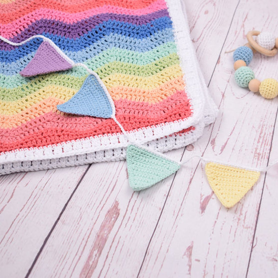 Rainbow mini vimpelranke
2