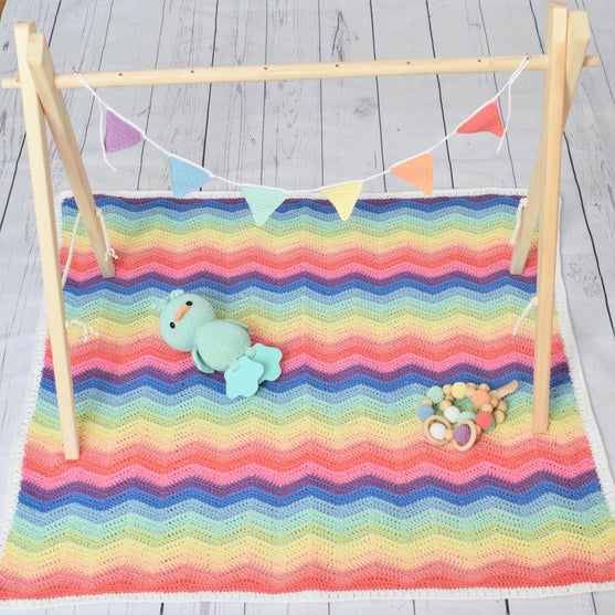 Rainbow mini vimpelranke
3