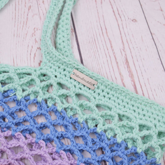 Strandnet - Pastel regnbue
3