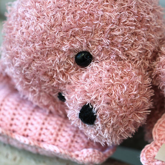 Teddy med tæppe og pude - Trunte
4