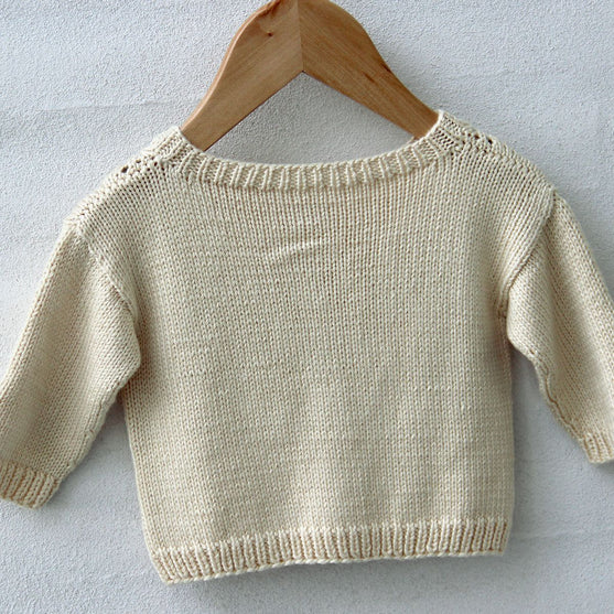 Cardigan med hulmønster
4