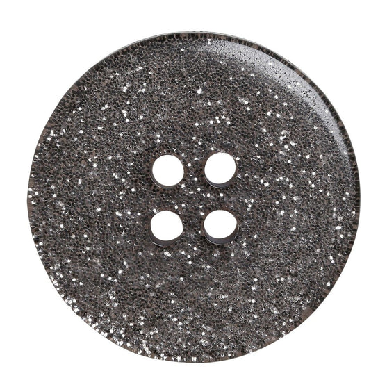 Glitter Knapper - Sorte - Flere Størrelser - Go Handmade
4