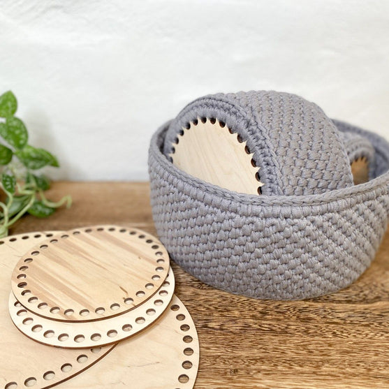 Ribbon Kurve - Rund træbund - Klassisk
2