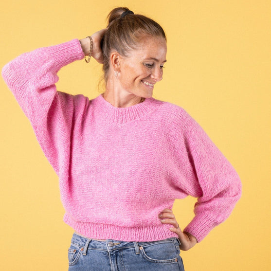 Kort Tværs - Sweater - Pink Collection
2