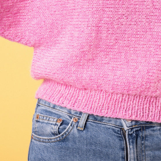Kort Tværs - Sweater - Pink Collection
6