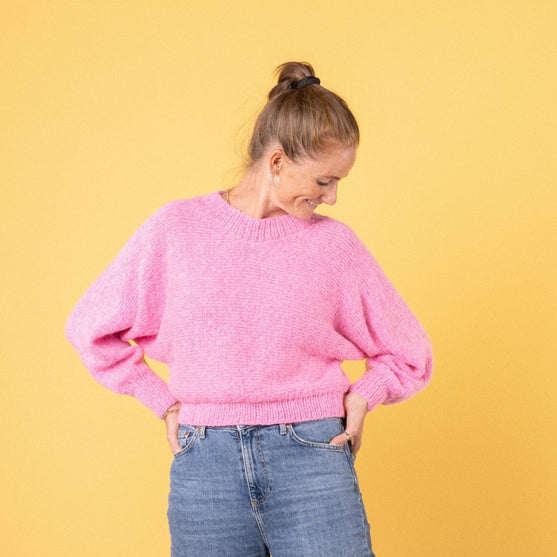 Kort Tværs - Sweater - Pink Collection
7