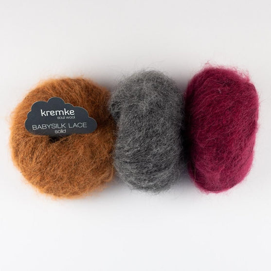 Baby Silk Lace Solid - Kremke Soul Wool
4