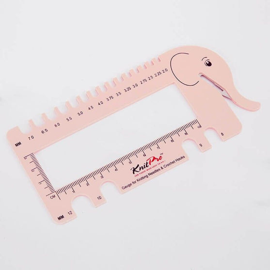 Hæklenåle- & Strikkepindemåler - KnitPro
4