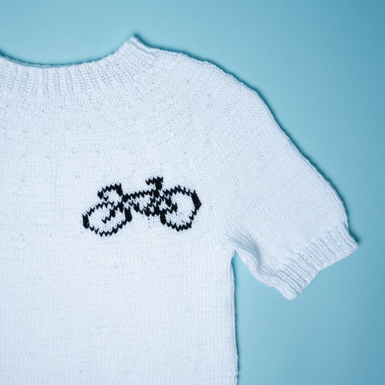 Den Hvide Trøje - Børne-t-shirt - Tour de France
2
