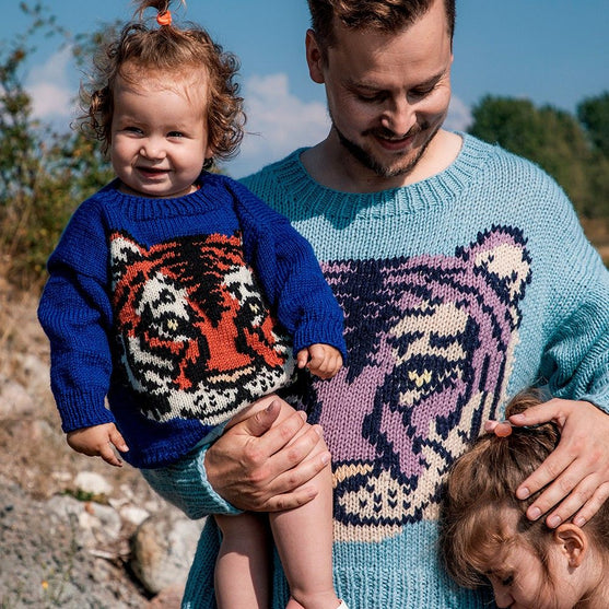 Icon Tiger - Børnesweater
3