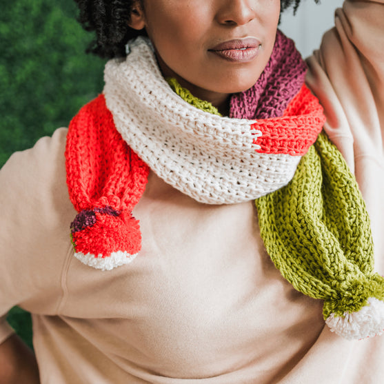 Chilly - Pom Halstørklæde
4