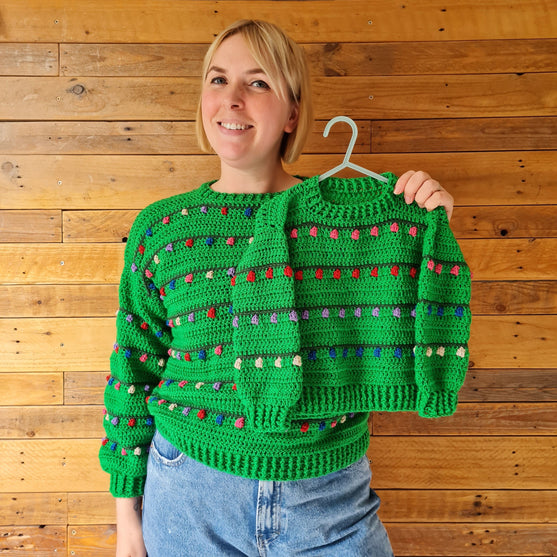Christmas Lights - Børnesweater
4