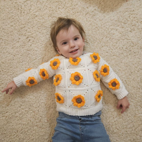 Flower Child - Børnesweater
2
