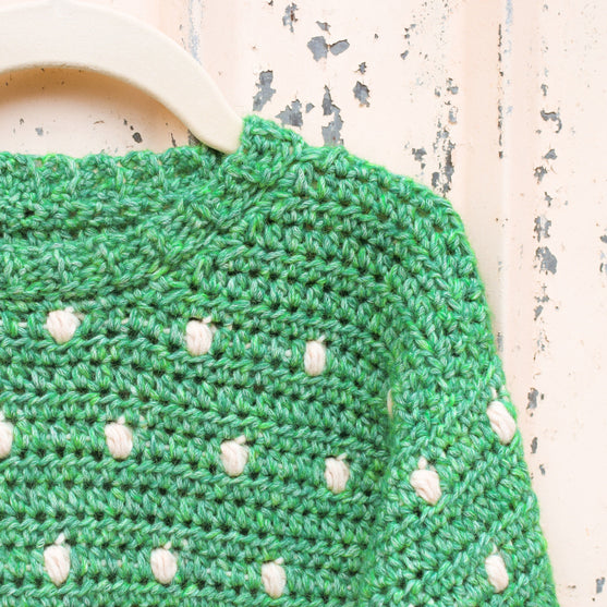 Cotton Candy Dot - Børnesweater
4