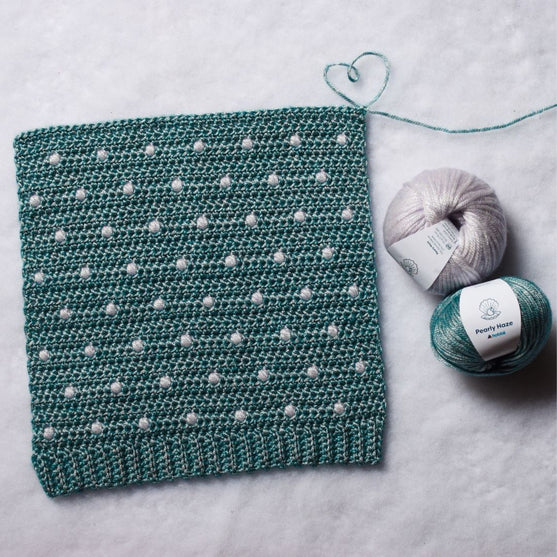 Cotton Candy Dot - Børnecardigan
4