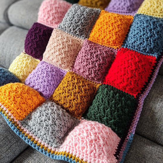 Soft Squares - Polstret tæppe
4