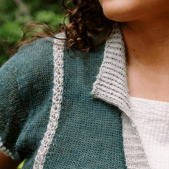 Diaphane Top - Bluse med Knapper
2