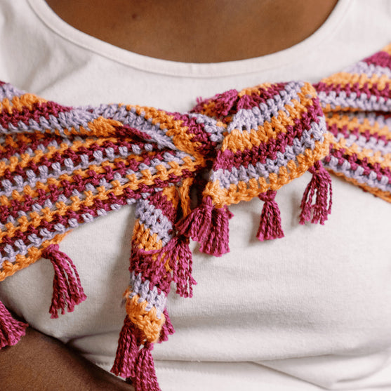 Confetti Glass - Trekantet Sjal
8