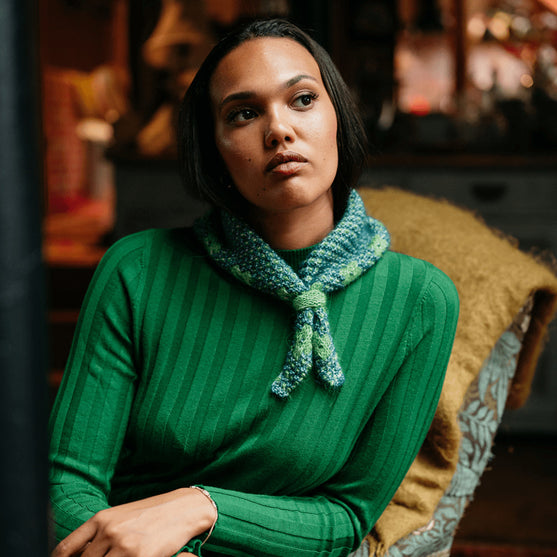 Pressed Flowers Kerchief - Mosaik Bandana
6