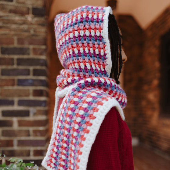 OMG - Tørklæde med Hætte
3