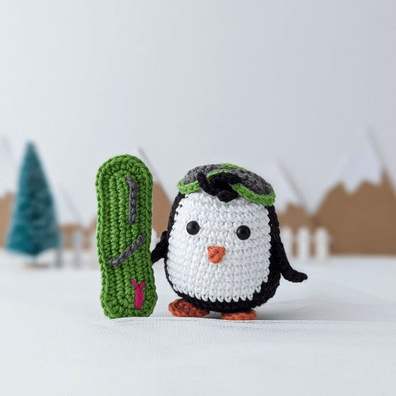 Brady - Pingvin med snowboard
6