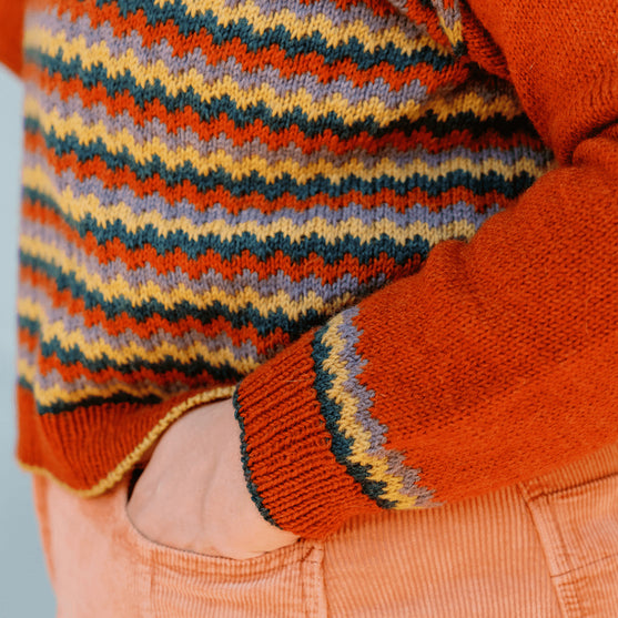 Lurdes - Chevron Sweater
3