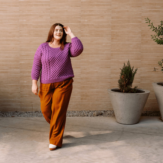 Cybil - Sweater med snoninger
3