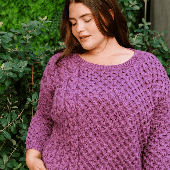 Cybil - Sweater med snoninger
6
