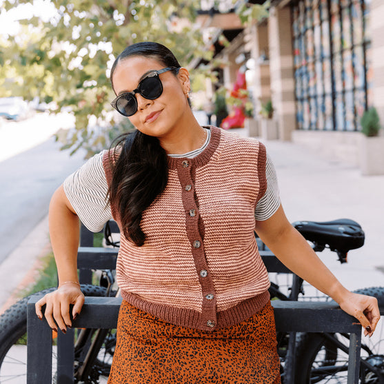 Bittern - Stribet Vest
7