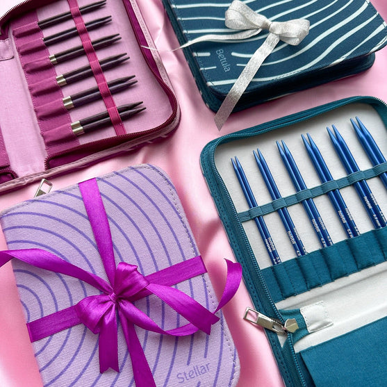 Stellar Korte Udskiftelige Rundpindesæt Essential - Amethyst - Hobbii
14