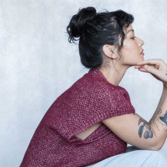 Crossery - Vest i Strukturstrik
2