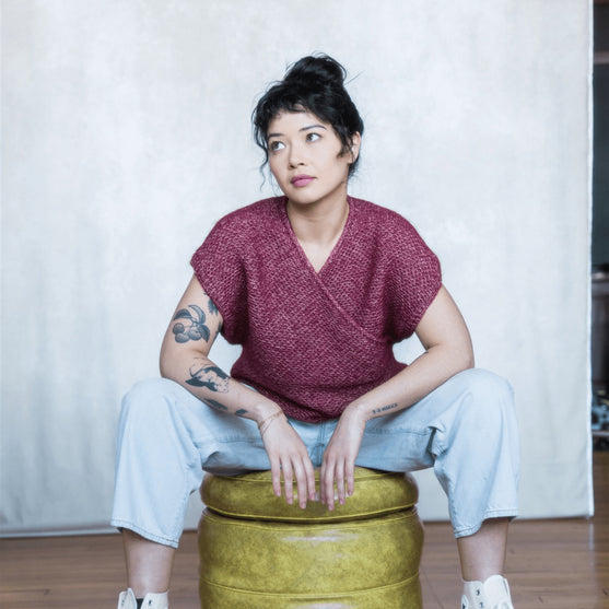 Crossery - Vest i Strukturstrik
3