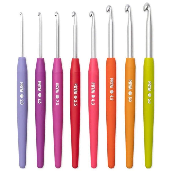 Hæklenål med Soft-grip - Prym
7