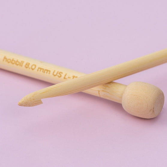 Bamboo Tunesisk Hæklenålesæt - 25 cm - Hobbii
3