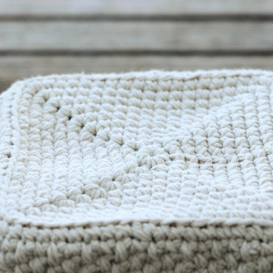 Moss Stitch Kurve - Firkantede
3