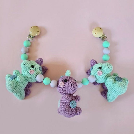 Silikone Perler, 18 mm, 4 stk. - Go Handmade
4