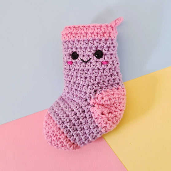 Kawaii Christmas Stocking - Ophæng
2
