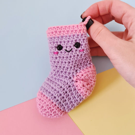 Kawaii Christmas Stocking - Ophæng
3