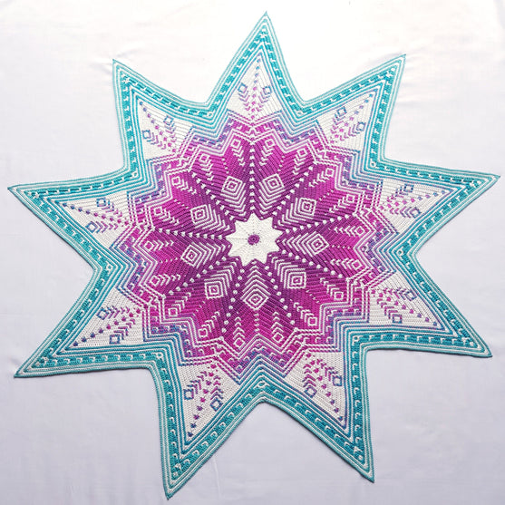 Peacock Delight - Tæppe
2