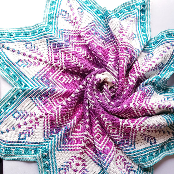 Peacock Delight - Tæppe
6