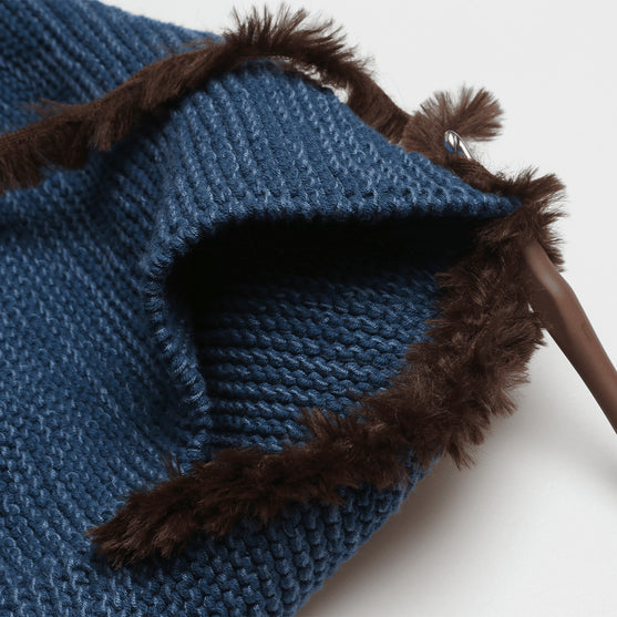 Strikket sjalsjakke
6