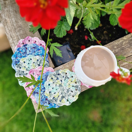 Silk Print Flower - Bordskåner
2