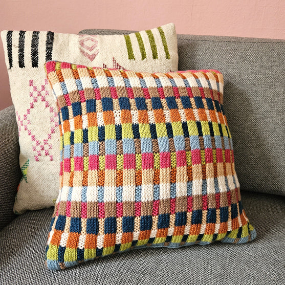 Farverig Konfekt - Pude
2