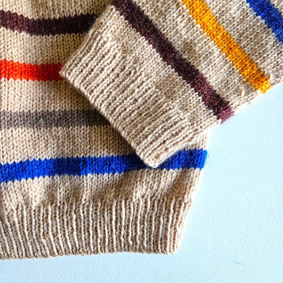Vandrette Linjer - Sweater
6